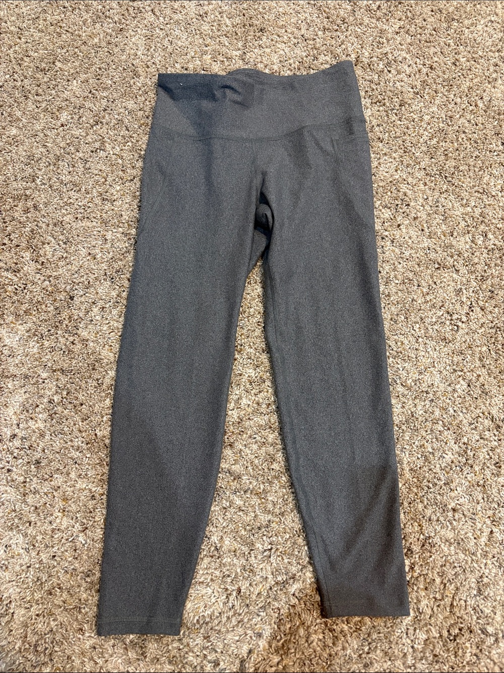Old Navy Active Powersoft High-Waist Charcoal Gray Leggings